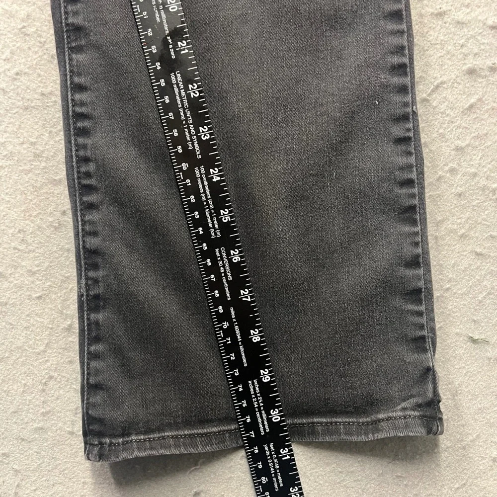 NYDJ Barbara Bootcut Jeans Womens 14 Grey Lift Tuck Stretch Denim Pants 1772